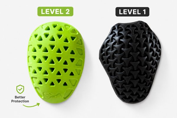 Level 2 motorcycle armor benefits